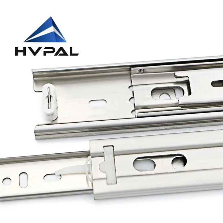 스테인레스 스틸 304 3 섹션 전체 확장 슬라이드 45kg